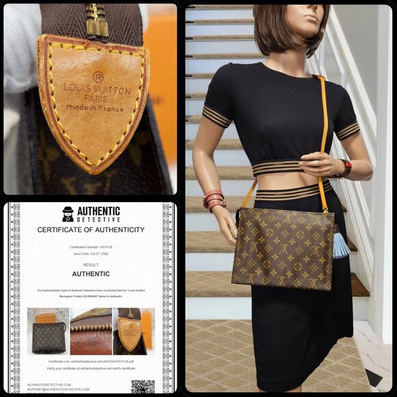 Louis Vuitton  Monogram Pouch 26cm [XXVYU5] - Picture 5 of 17